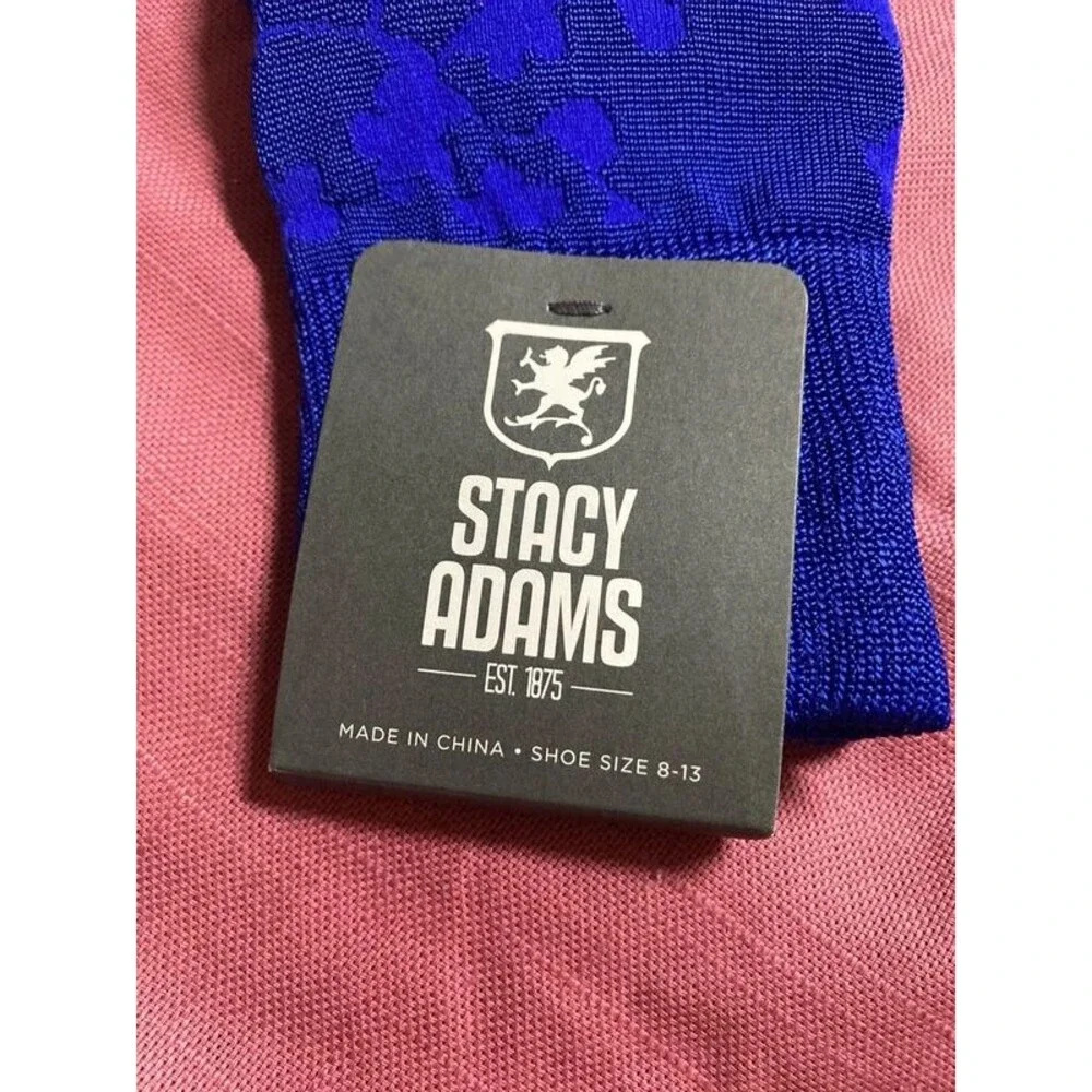 * Stacy Adam’s long Socks royal blue fits shoe size 8/13